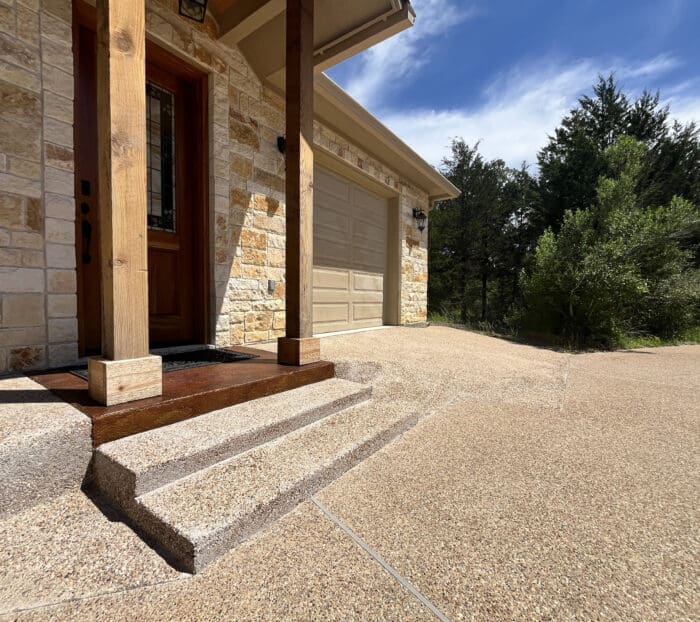 Concrete Steps and Ramp in College Station, Texas