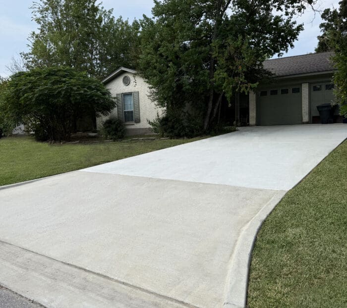 Concrete Driveway in Bryan,, Texas
