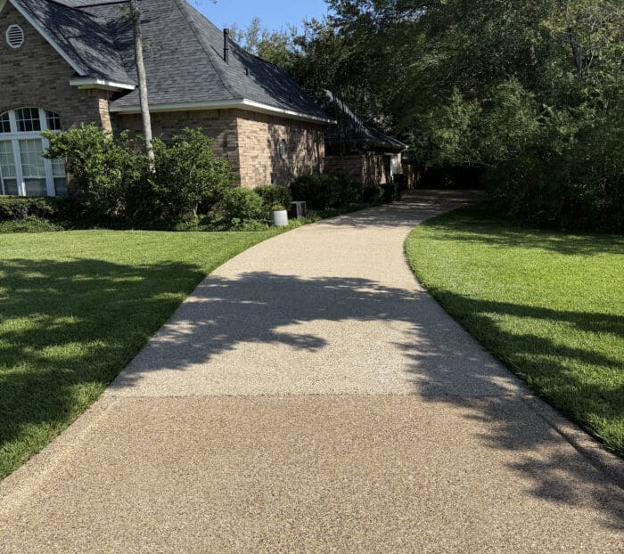 Concrete Driveway in Bryan,, Texas