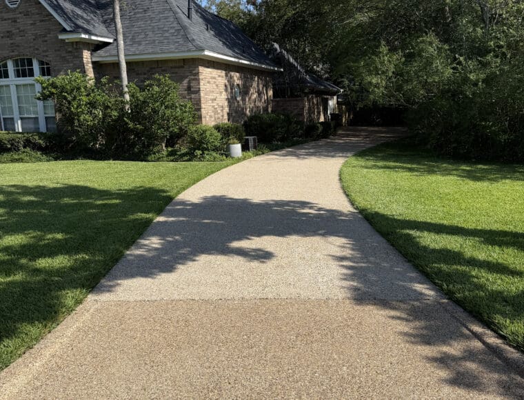 Concrete Driveway in College Station, Texas and Bryan, Texas