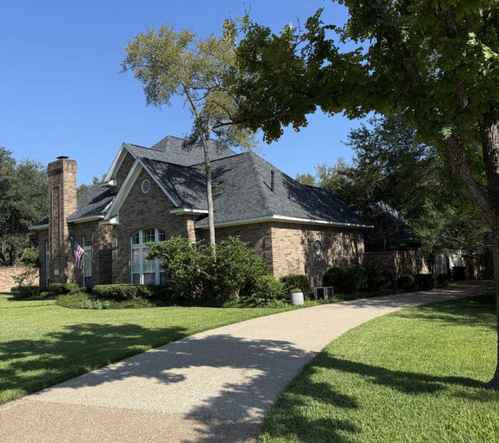 Concrete Driveway in College Station, Texas