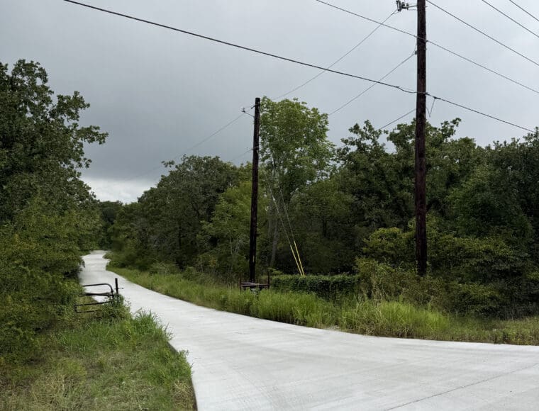 Concrete Driveway in College Station, Texas and Bryan, Texas